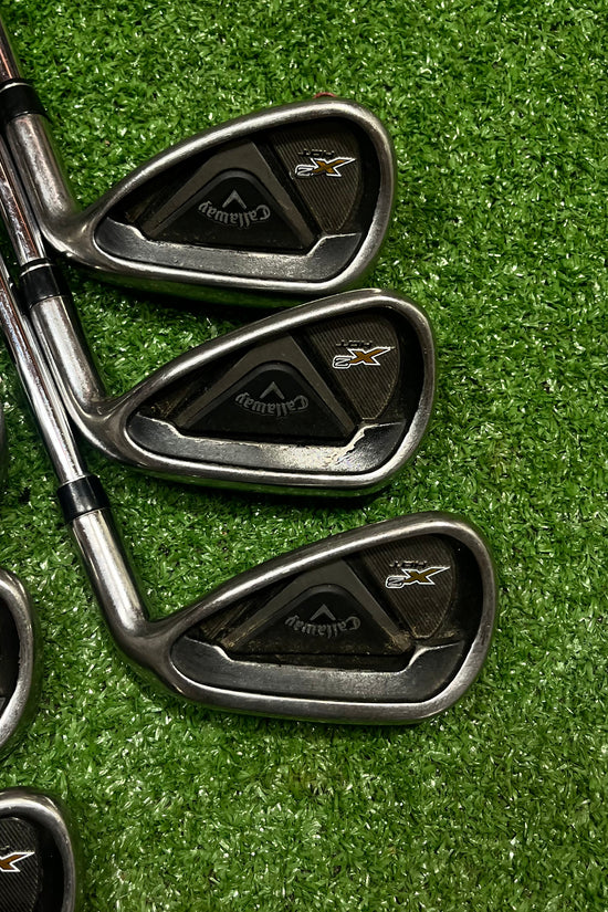 Callaway X2 hot iron set 4-PW Steel Stiff Flex RH