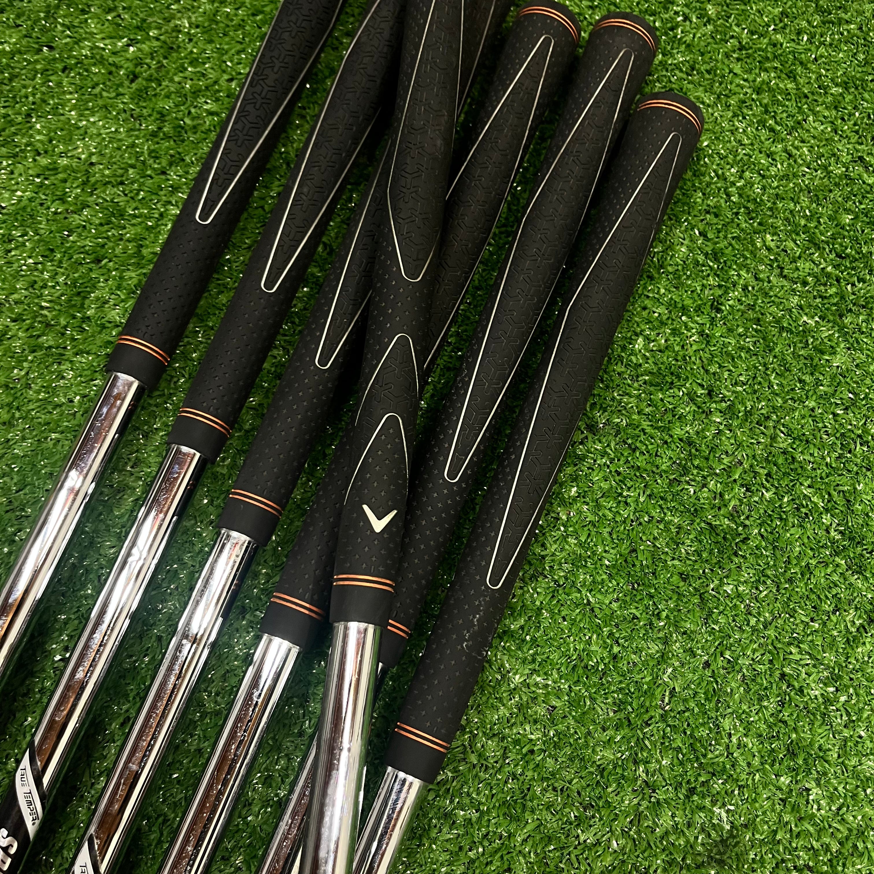 Callaway X2 hot iron set 4-PW Steel Stiff Flex RH