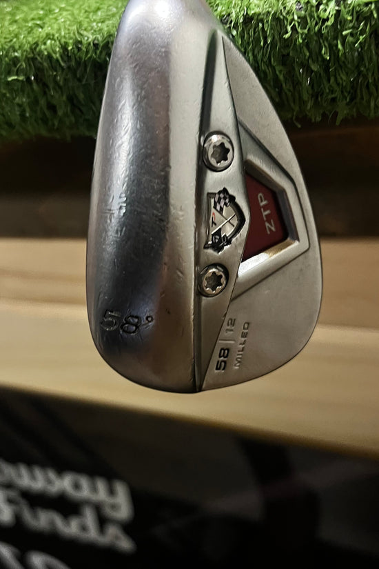Taylormade ZTP 58° Wedge Steel Wedge Flex Shaft RH