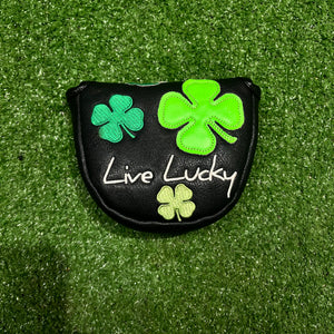 Live Lucky Mallet Putter headcover