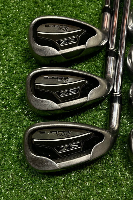 Cobra SZ Iron Set 5-GW Steel Regular Flex Shafts LH