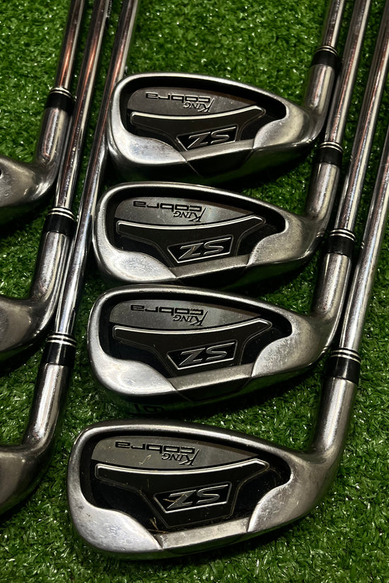 Cobra SZ Iron Set 5-GW Steel Regular Flex Shafts LH