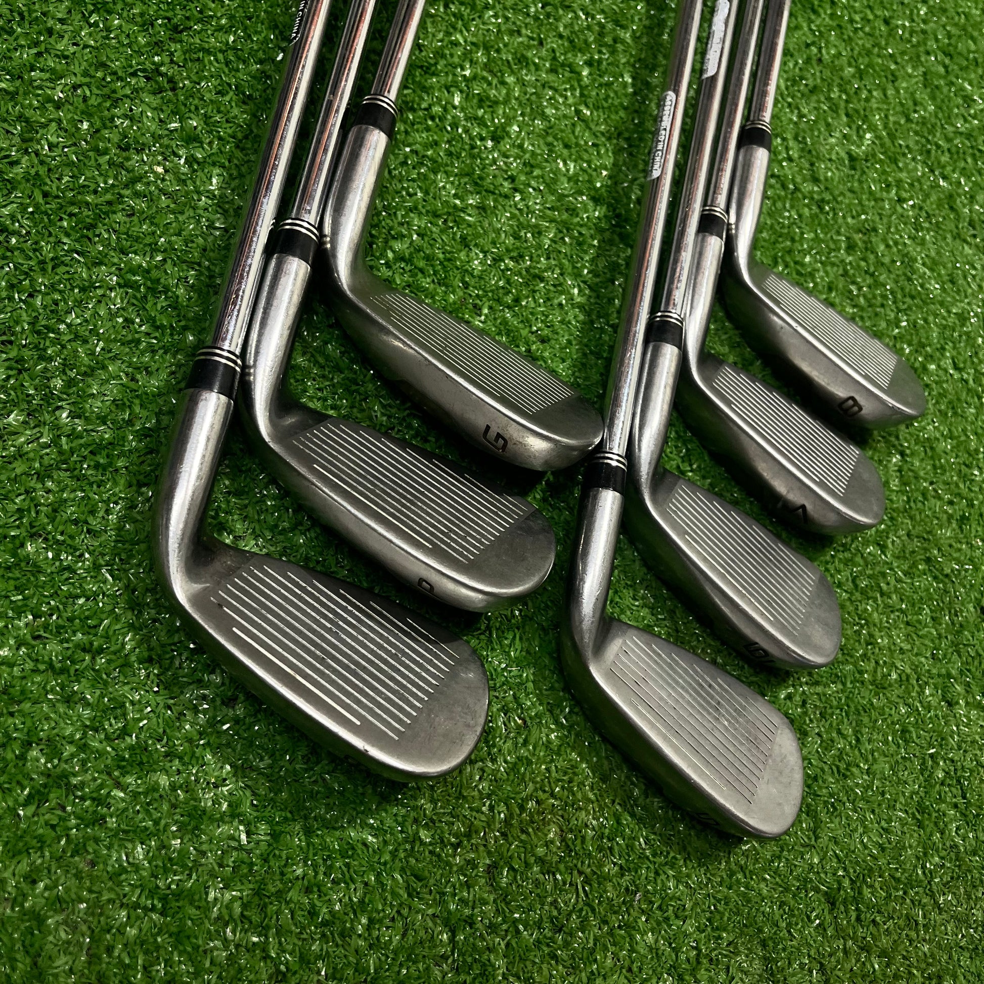 Cobra SZ Iron Set 5-GW Steel Regular Flex Shafts LH