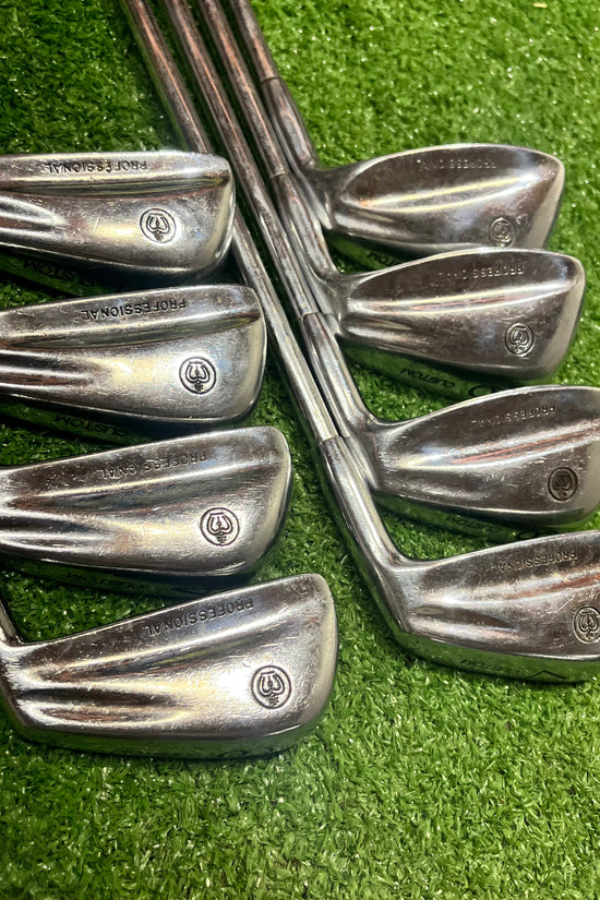 Vintage Wilson Professional Custom Blade iron set 3-PW Steel Stiff Flex RH