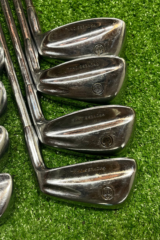 Vintage Wilson Professional Custom Blade iron set 3-PW Steel Stiff Flex RH