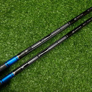 Tensei black 55g regular flex driver shaft and 65g regular flex hybrid shaft