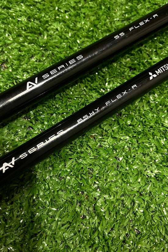 Tensei black 55g regular flex driver shaft and 65g regular flex hybrid shaft