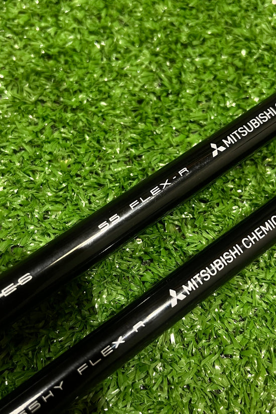 Tensei black 55g regular flex driver shaft and 65g regular flex hybrid shaft