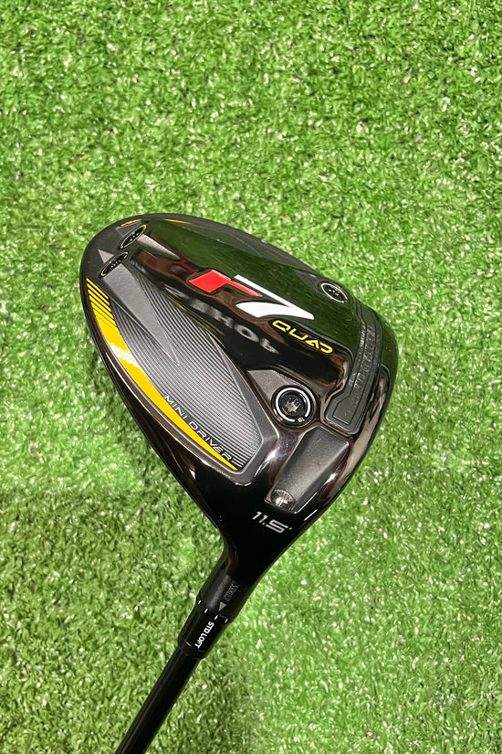 Taylormade R7 Quad 11.5° Mini Driver Stiff Graphite RH
