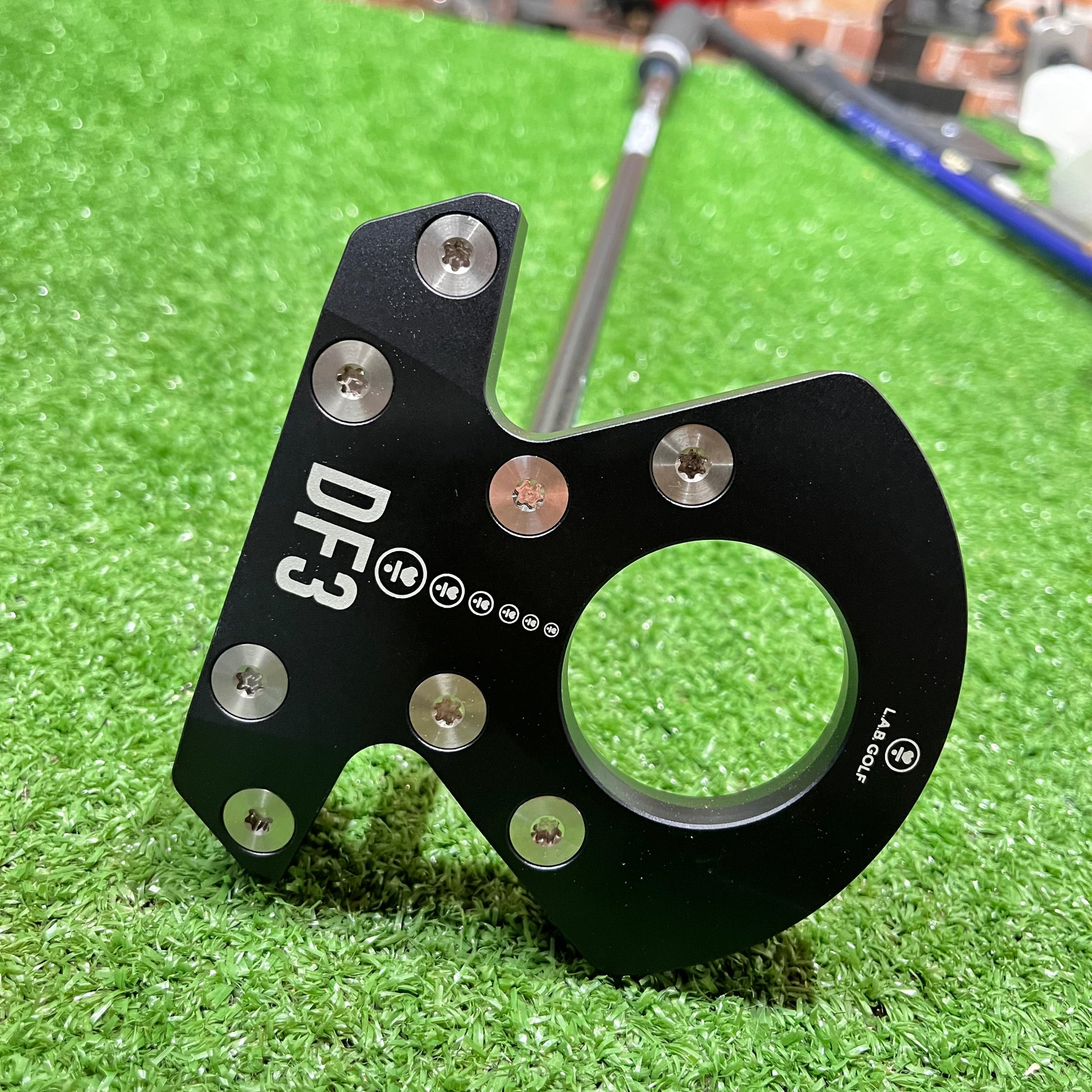 LAB DF3 "Black" Center Shafted Putter RH