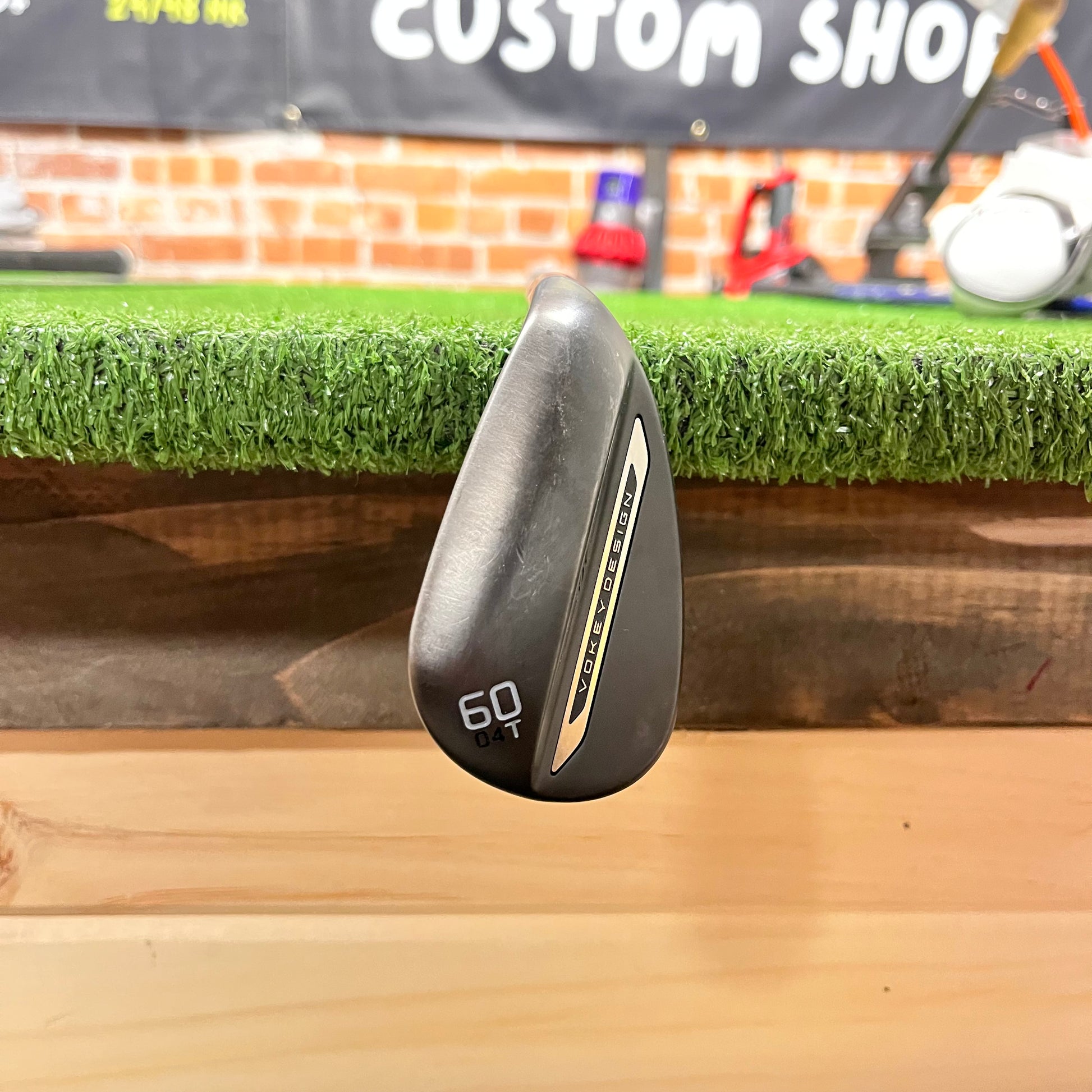 Titleist Vokey SM11 60°/04T Lob Wedge Black Stiff Steel RH
