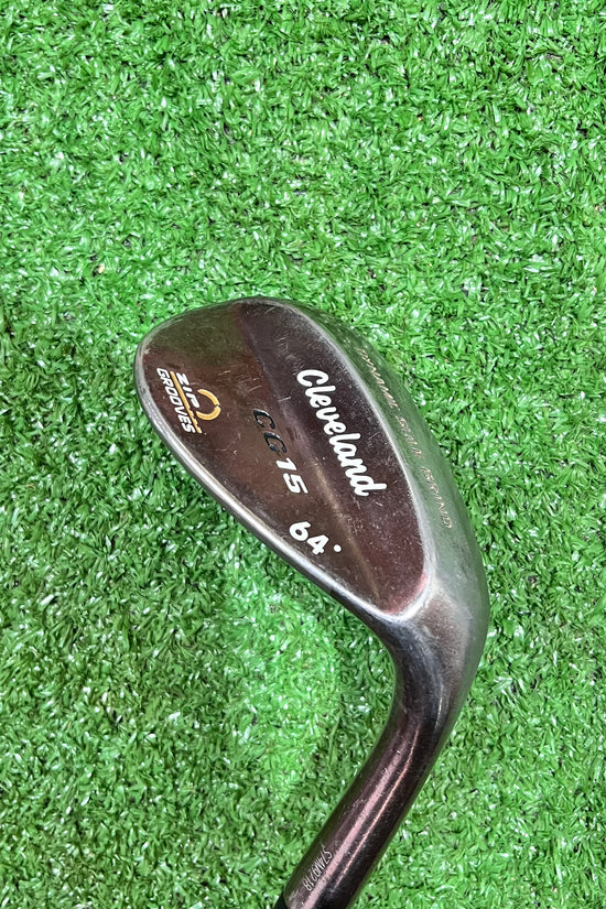 Cleveland CG15 64° Lob Wedge Zip grooves Stiff Steel RH