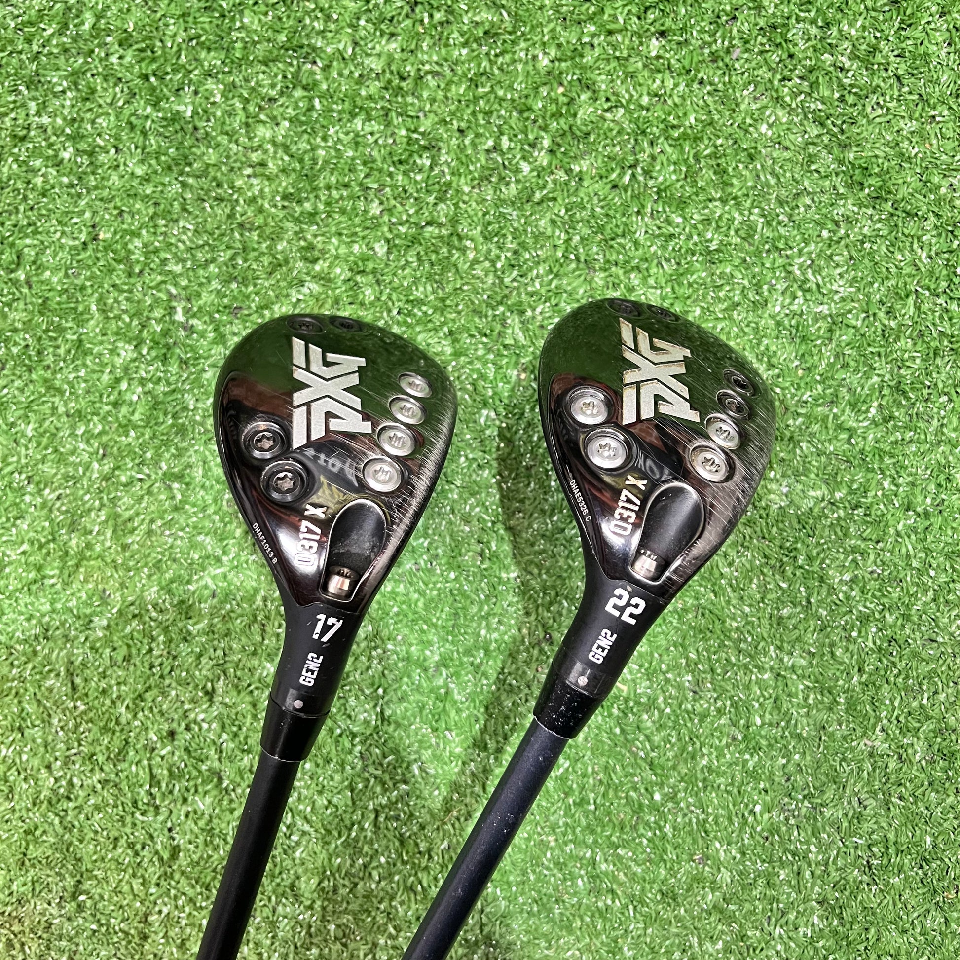 Matching PXG 0317X Gen 2 Hybrid Set 17° & 22° Senior Graphite RH
