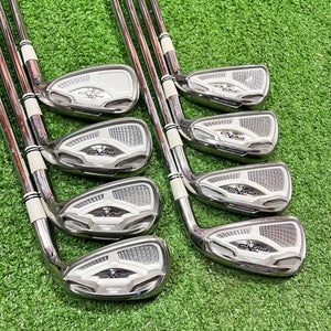 Cobra AMP Cell White Iron Set 4-GW Stiff Steel RH