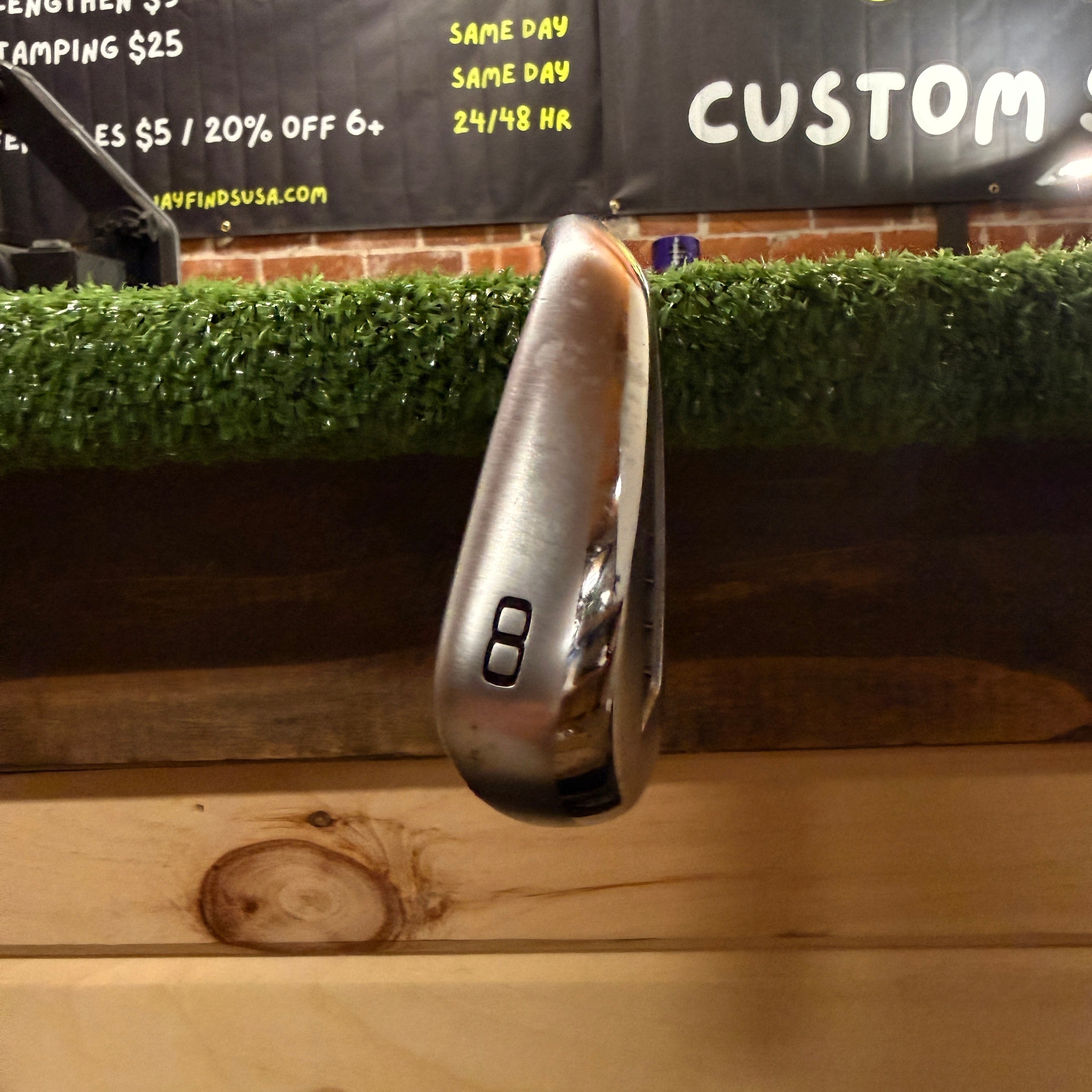 Mizuno JPX 921 Hot Metal Single 8 Iron Stiff Steel RH - FAIRWAY FINDS