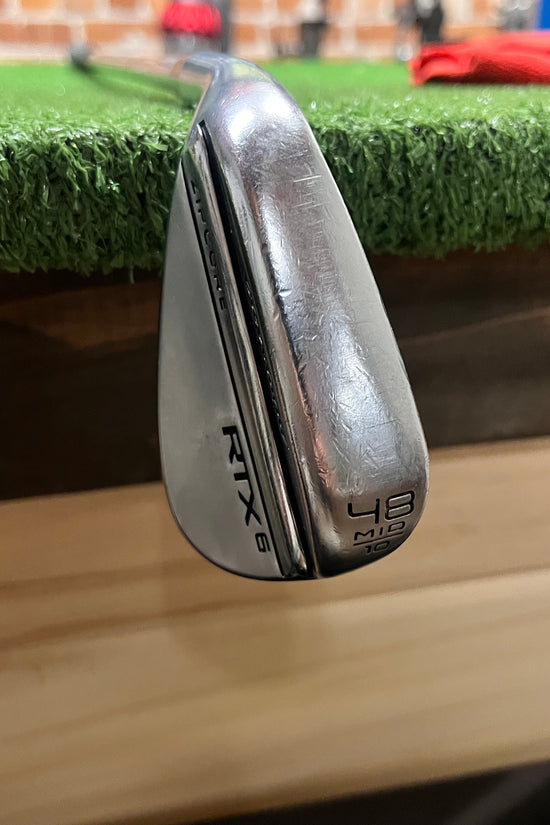 Cleveland RTX6 48° Wedge Steel Stiff Flex Shaft LH