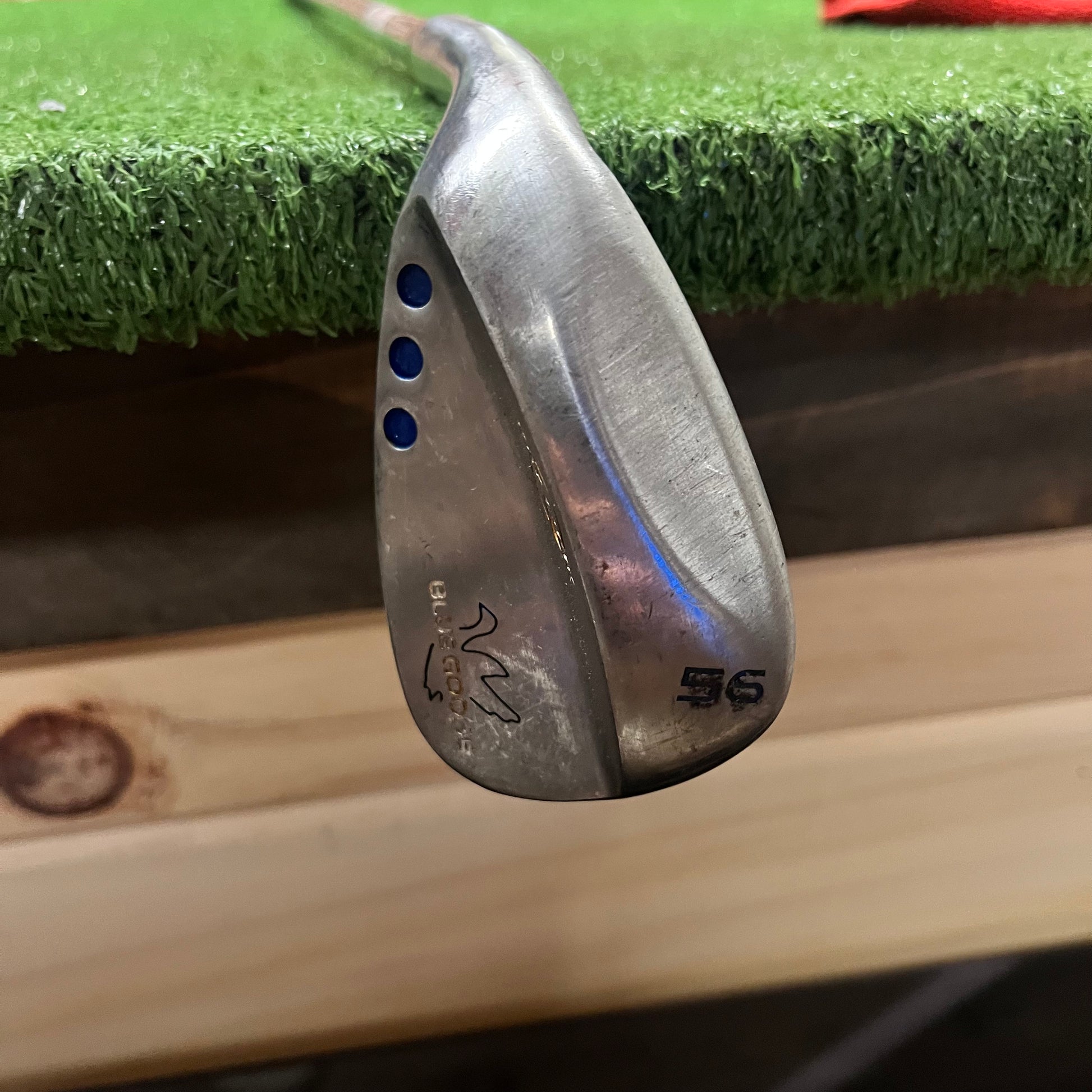 Ray Cook Blue Goose 56° Wedge Steel Stiff Flex LH