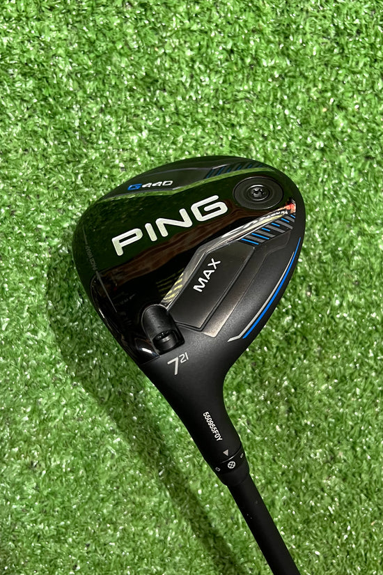 Ping G440 MAX 21° 7 Wood Graphite Stiff Flex LH