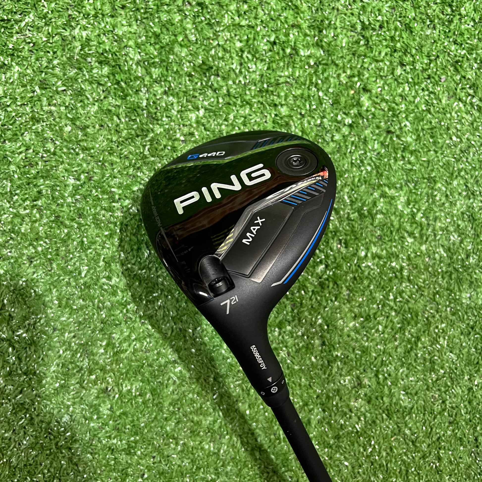 Ping G440 MAX 21° 7 Wood Graphite Stiff Flex LH