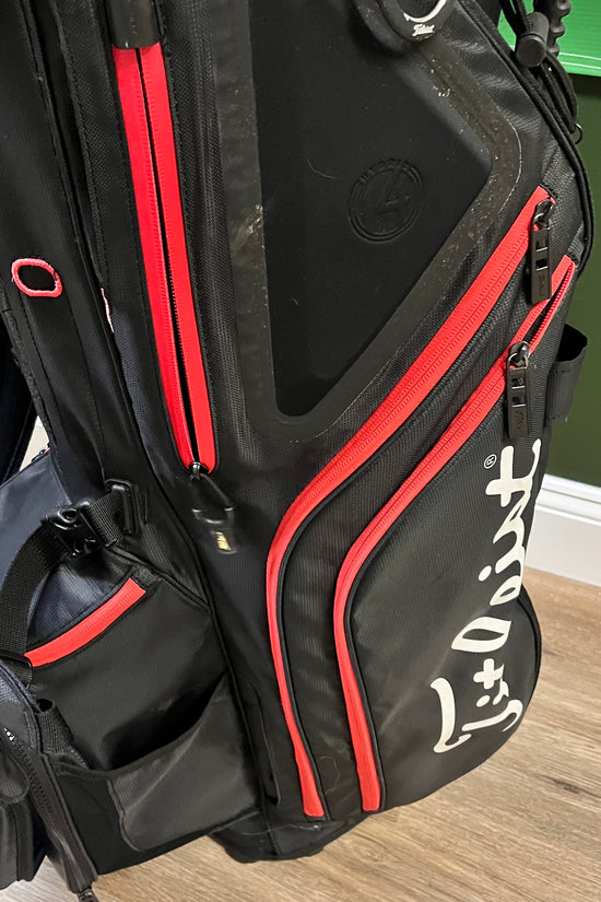 Titleist 14 Way Stand Bag Black And Red