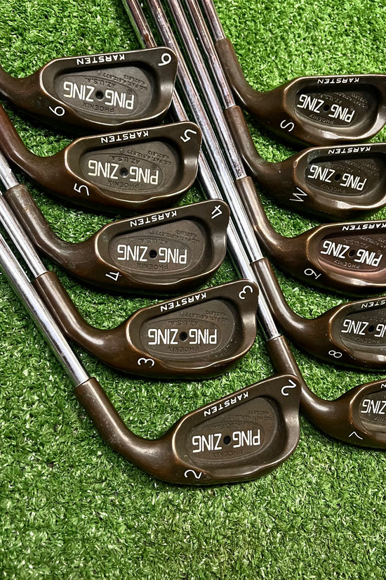 Ping Zing Karsten Beryllium Copper 2-PW+SW Iron Set Steel Regular Flex RH