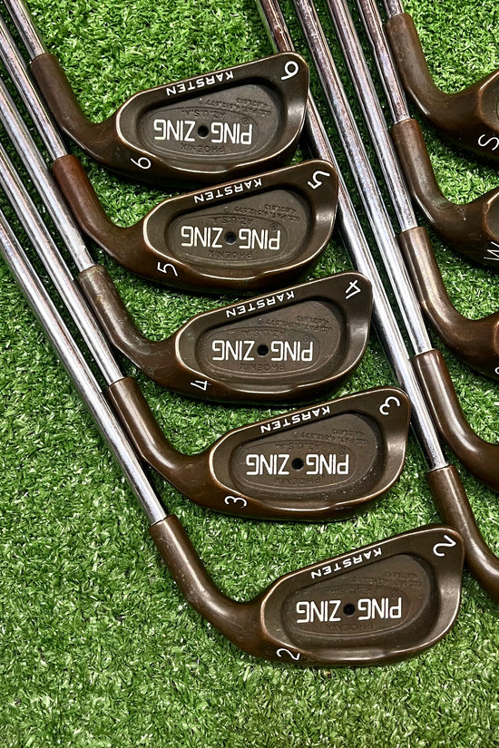 Ping Zing Karsten Beryllium Copper 2-PW+SW Iron Set Steel Regular Flex RH