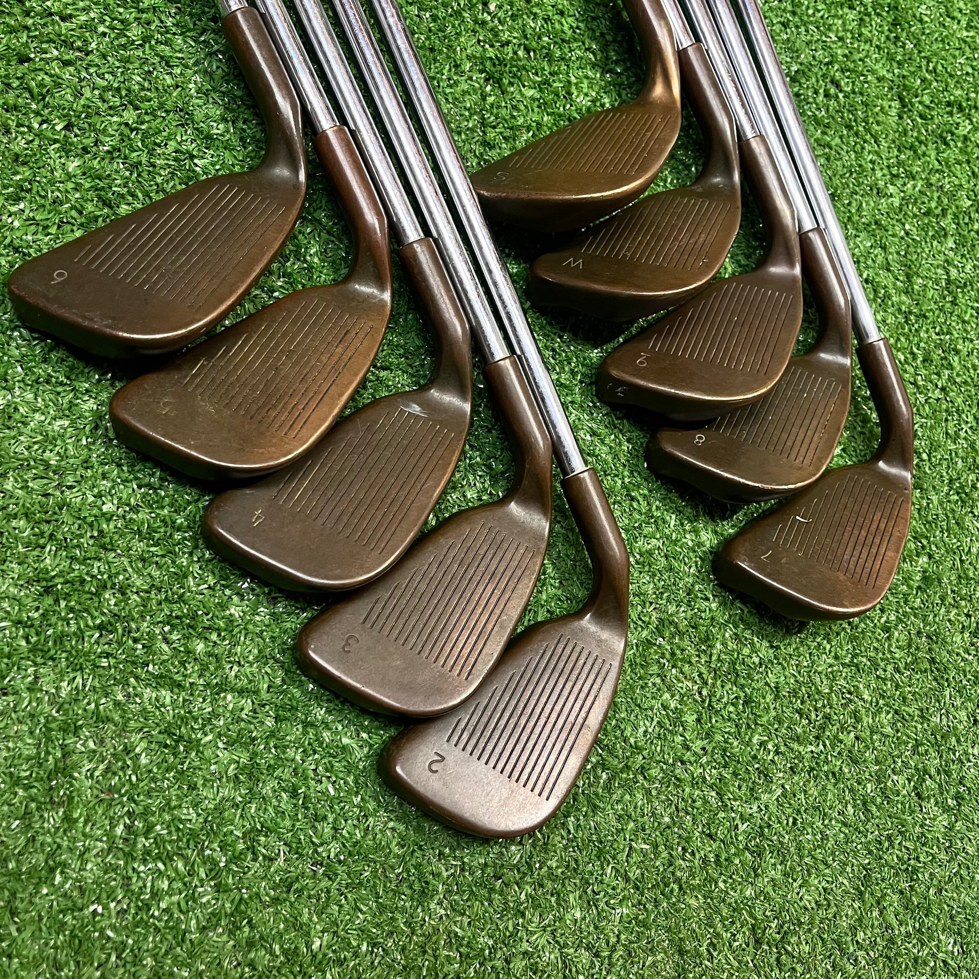 Ping Zing Karsten Beryllium Copper 2-PW+SW Iron Set Steel Regular Flex RH