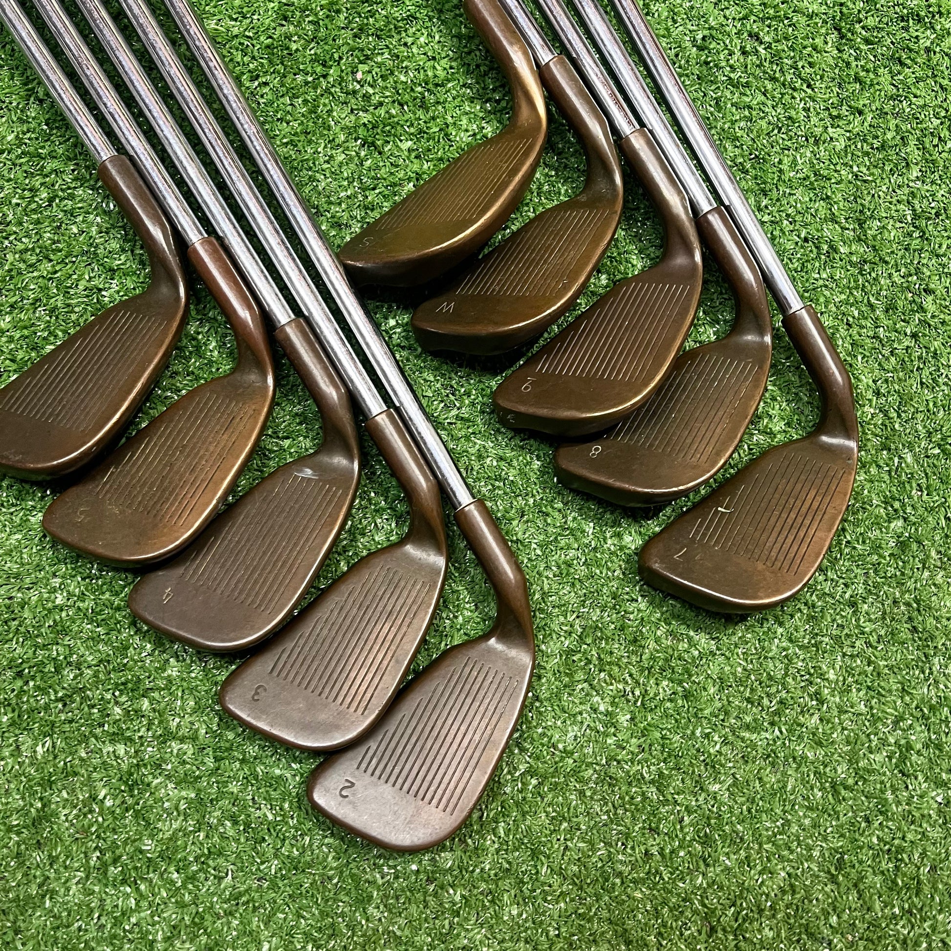 Ping Zing Karsten Beryllium Copper 2-PW+SW Iron Set Steel Regular Flex RH