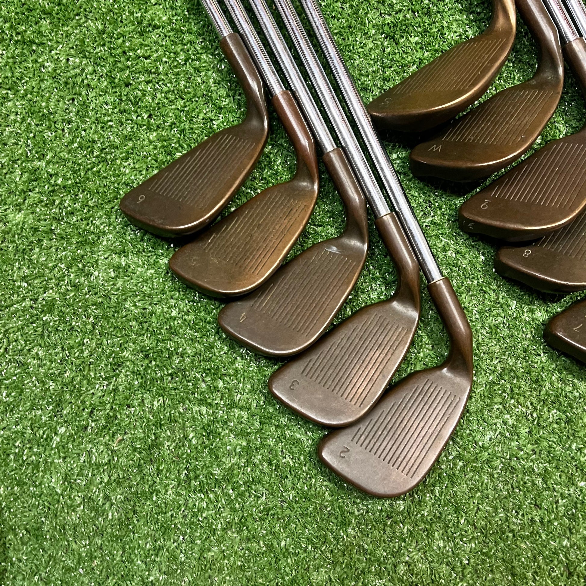 Ping Zing Karsten Beryllium Copper 2-PW+SW Iron Set Steel Regular Flex RH