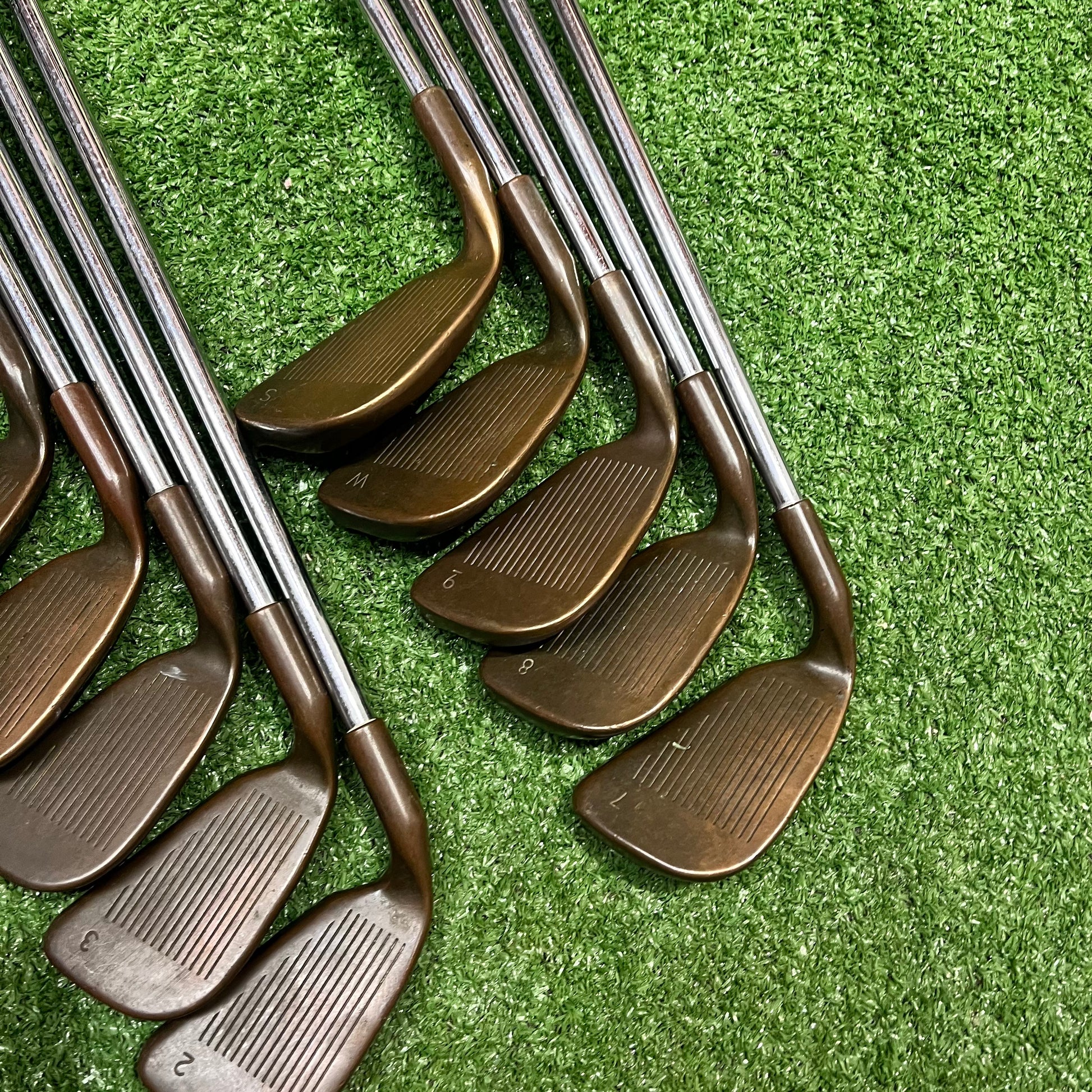 Ping Zing Karsten Beryllium Copper 2-PW+SW Iron Set Steel Regular Flex RH