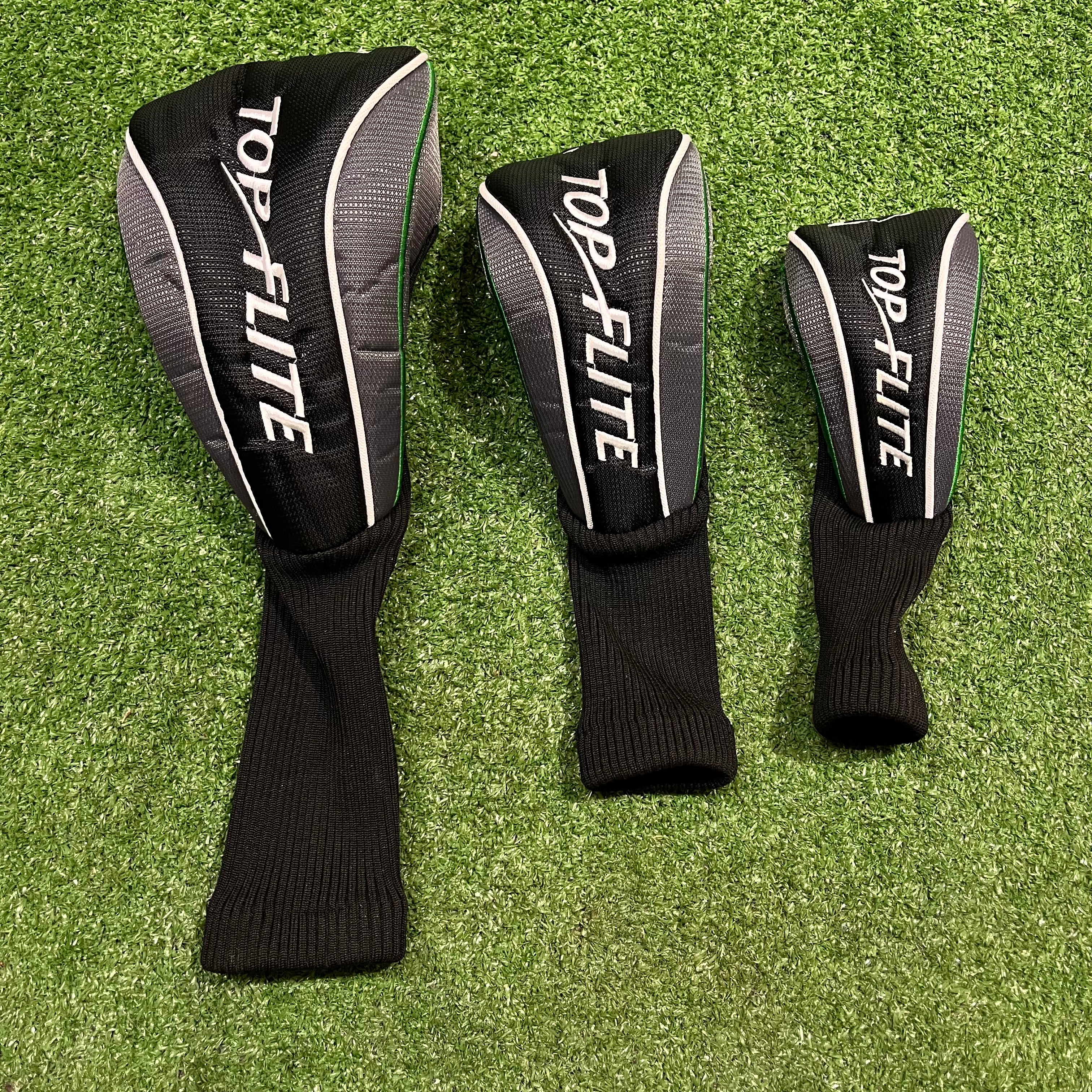Top Flite Trio Headcovers D,3w,Hy