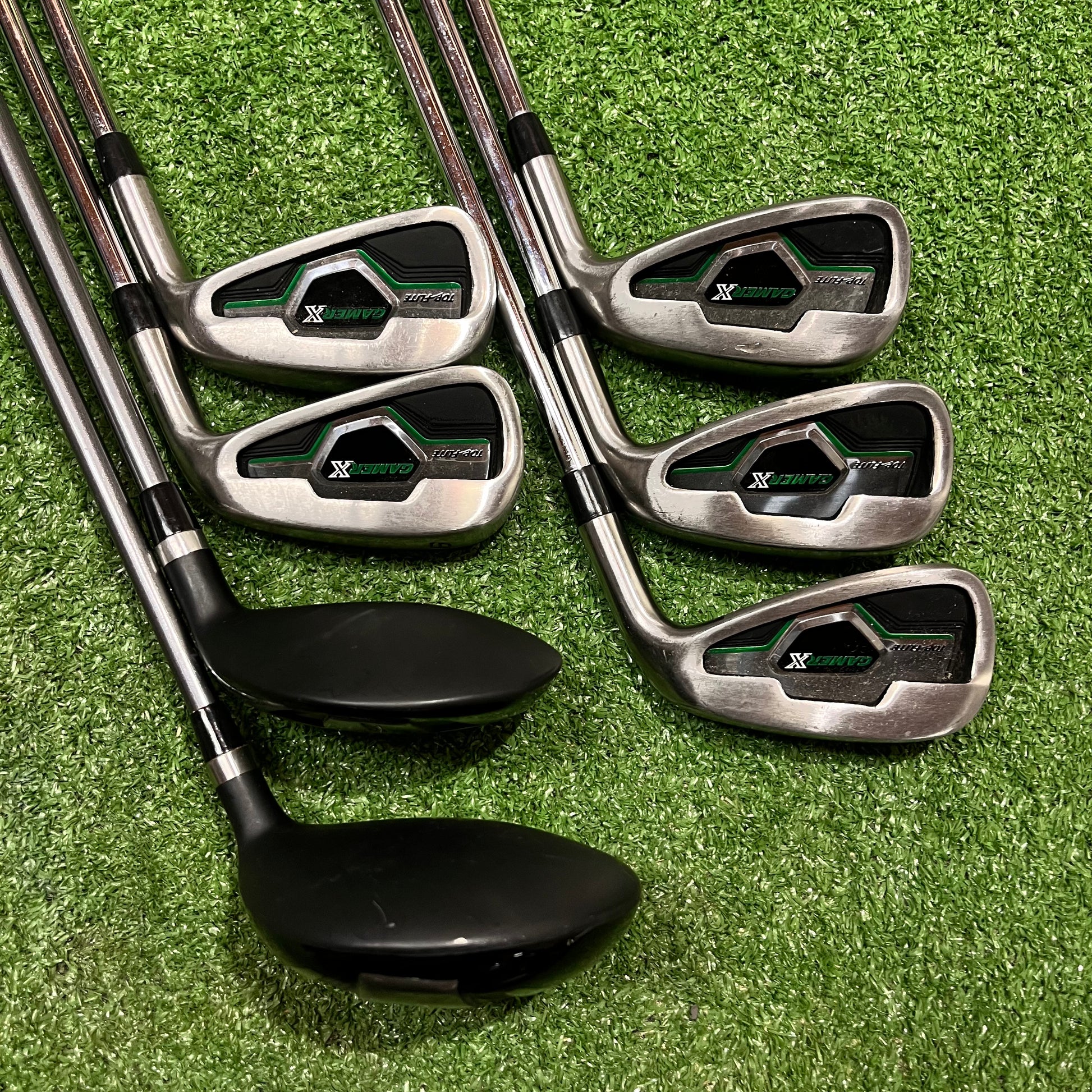 Top Flite GamerX Beginner Set 7-PW+3W+Hy