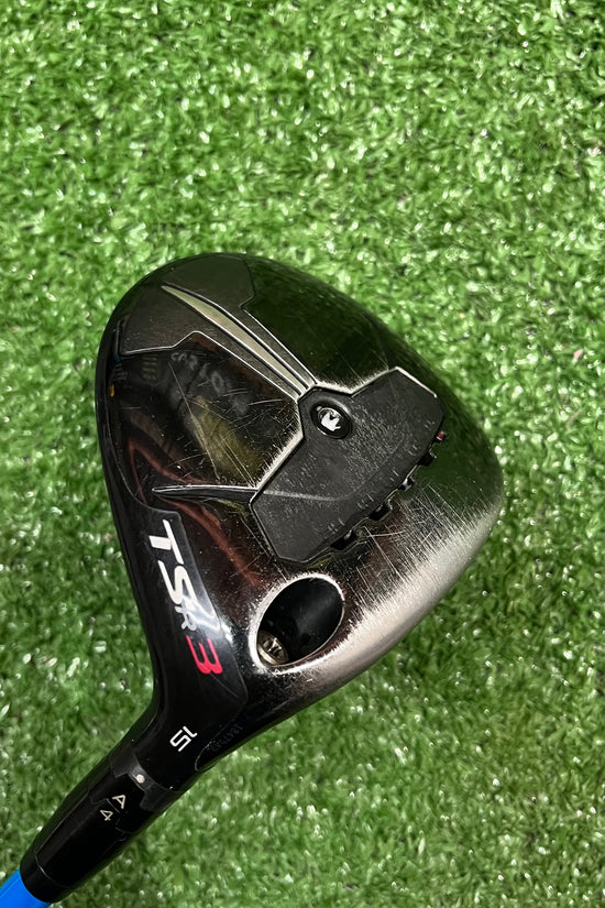 Titleist TSr3 15° 3 Wood Graphite Stiff Flex RH