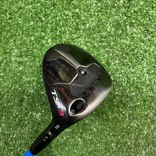 Titleist TSr3 15° 3 Wood Graphite Stiff Flex RH