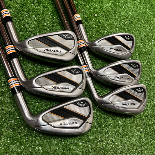 Callaway Maverick Custom Iron Set 5-PW Graphite Regular Flex RH