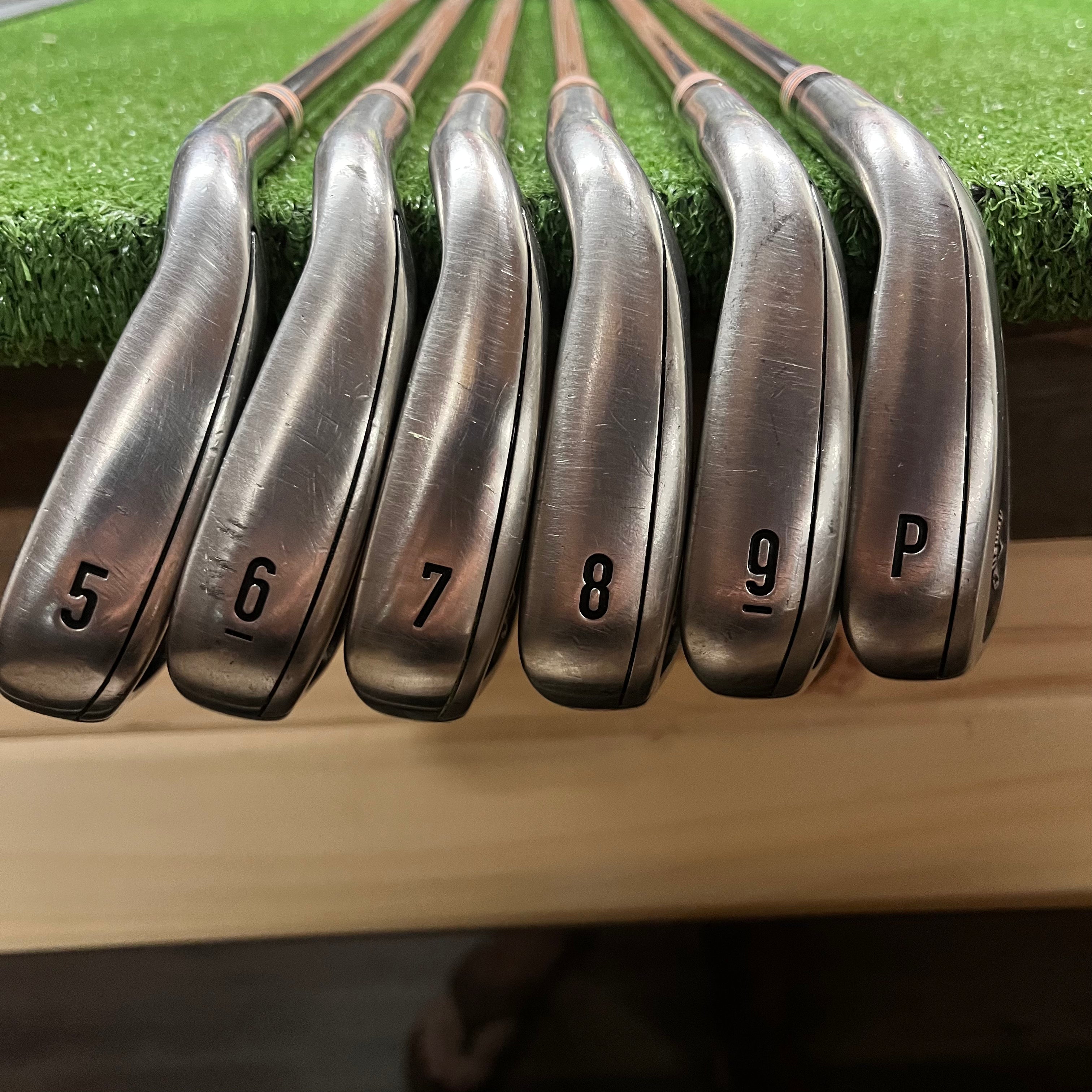 Callaway Maverick Custom Iron Set 5-PW Graphite Regular Flex RH