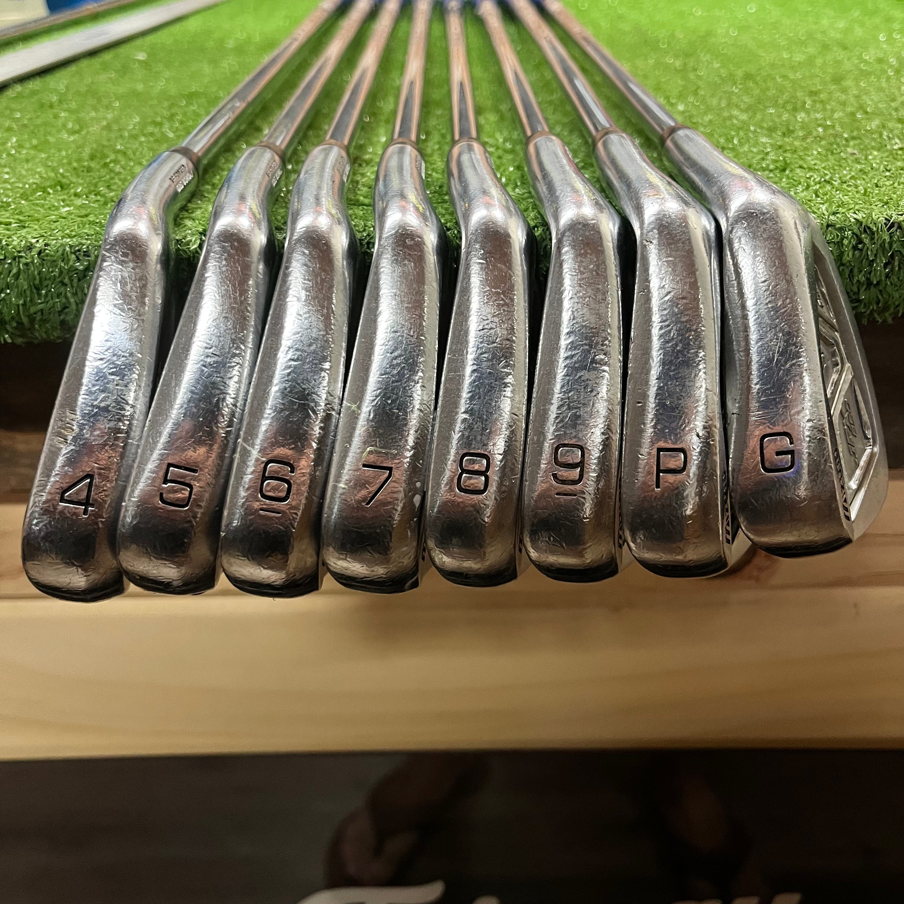Mizuno JPX850 Forged Iron Set 4-GW Steel Stiff Flex RH