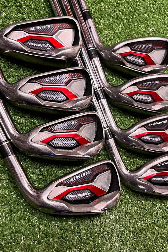 Taylormade AeroBurners Iron Set 4-AW Steel Stiff Flex RH
