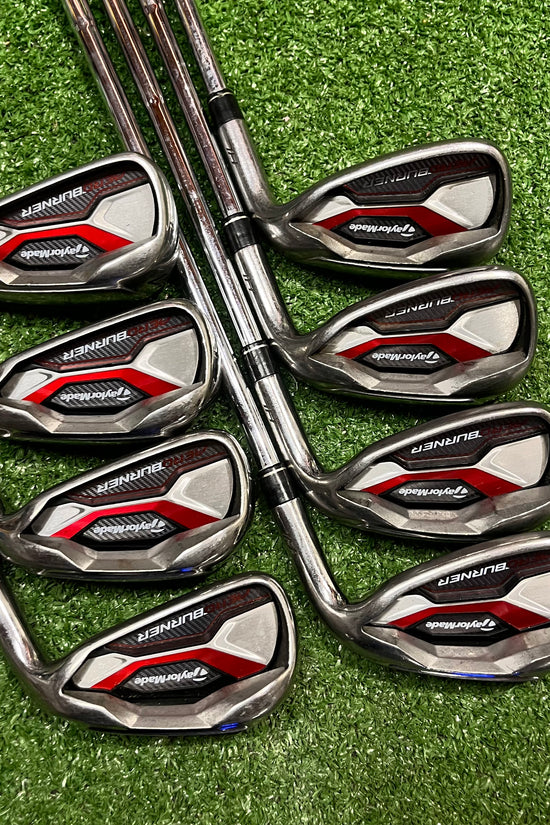 Taylormade AeroBurners Iron Set 4-AW Steel Stiff Flex RH
