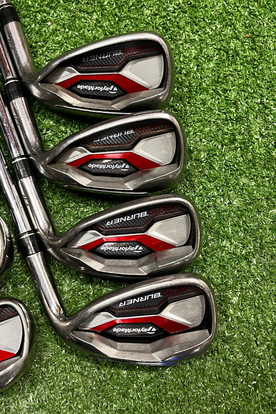 Taylormade AeroBurners Iron Set 4-AW Steel Stiff Flex RH