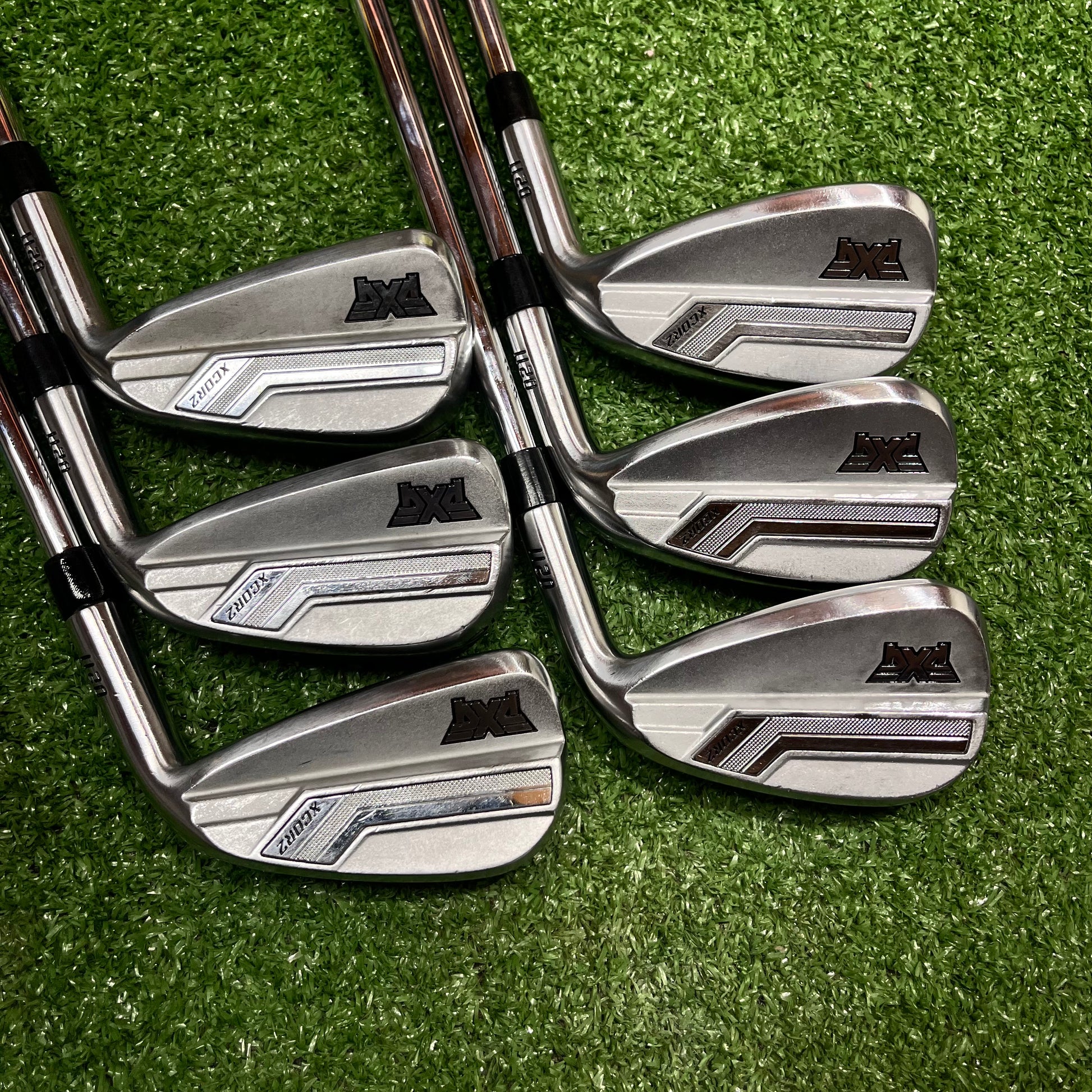 PXG XCOR2 Iron Set 5-PW Steel Regular Flex RH