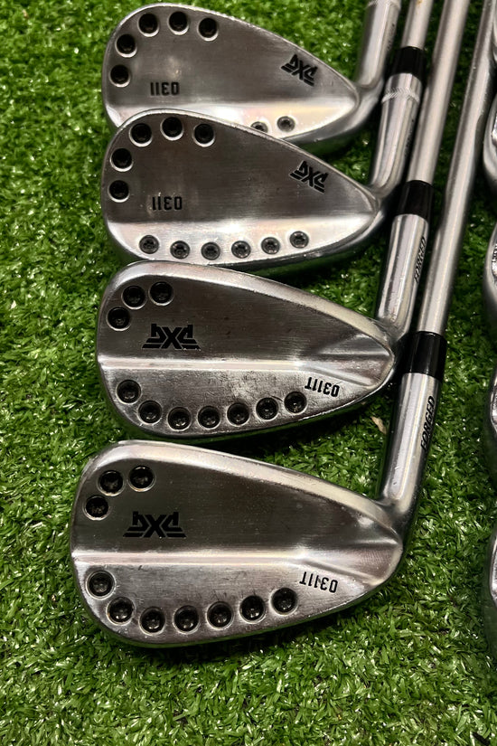PXG 0311T Iron Set 4-PW+52°+58° Steel Stiff Flex Shafts LH