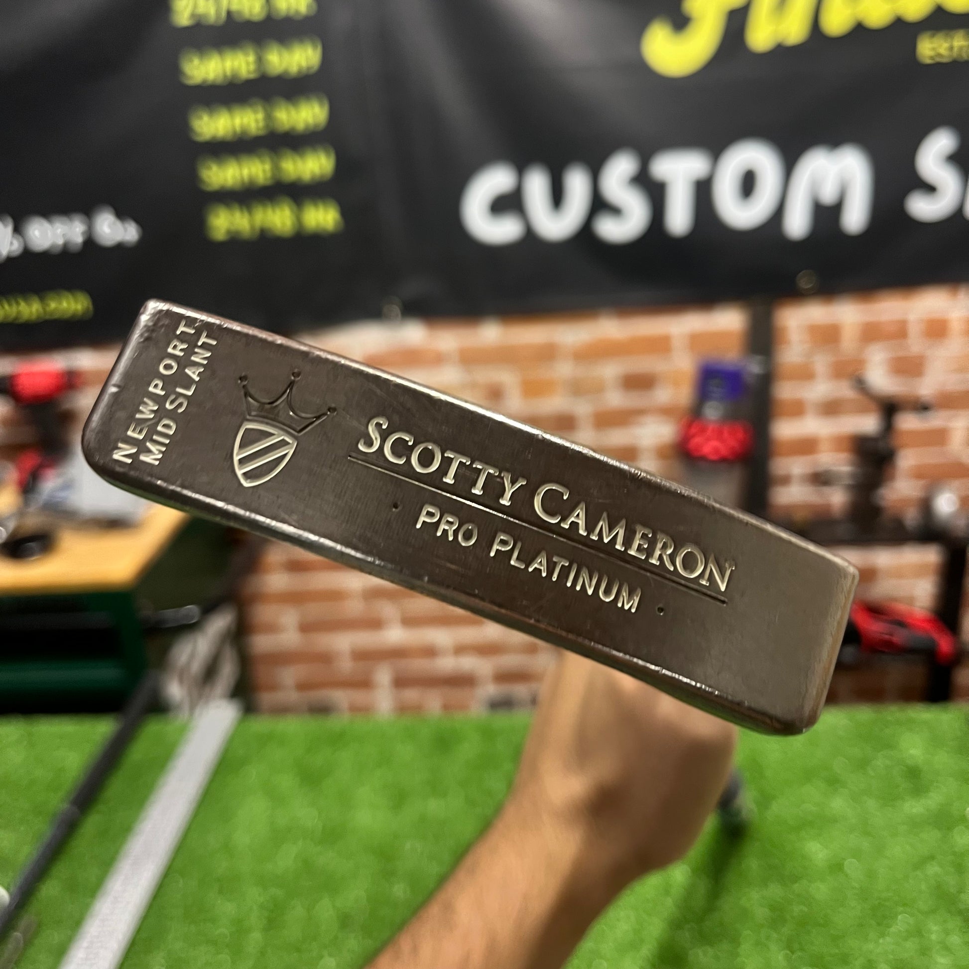 Scotty Cameron Pro Platinum Newport Mid Slant Putter RH