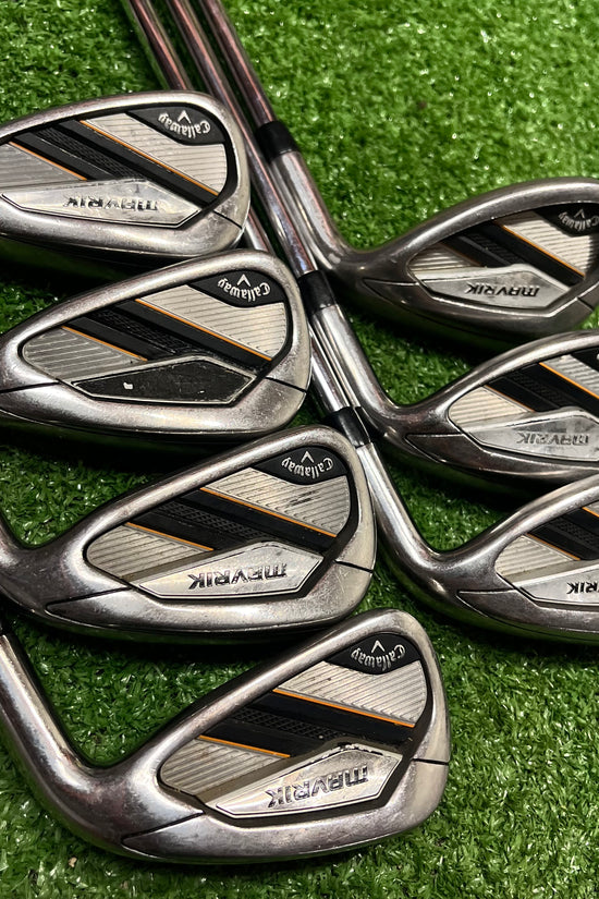 Callaway Mavericks Iron Set 5-PW+SW Steel Regular Flex RH