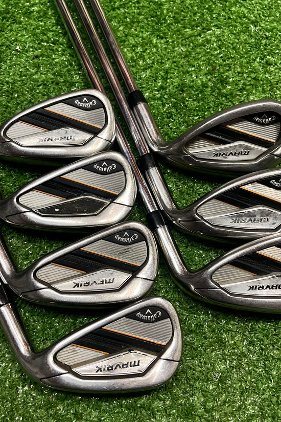 Callaway Mavericks Iron Set 5-PW+SW Steel Regular Flex RH