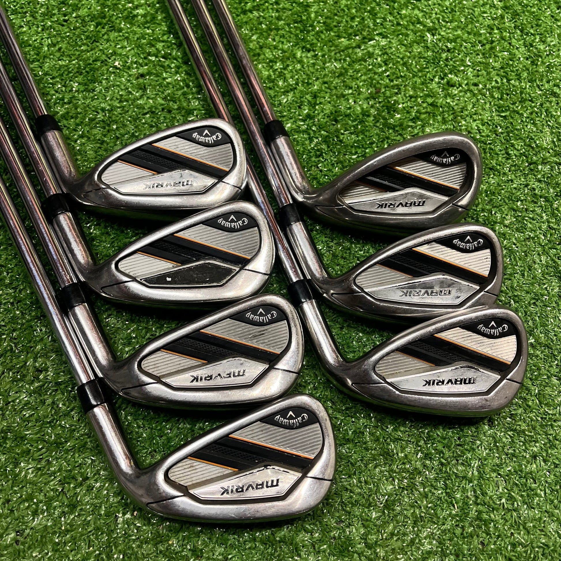 Callaway Mavericks Iron Set 5-PW+SW Steel Regular Flex RH