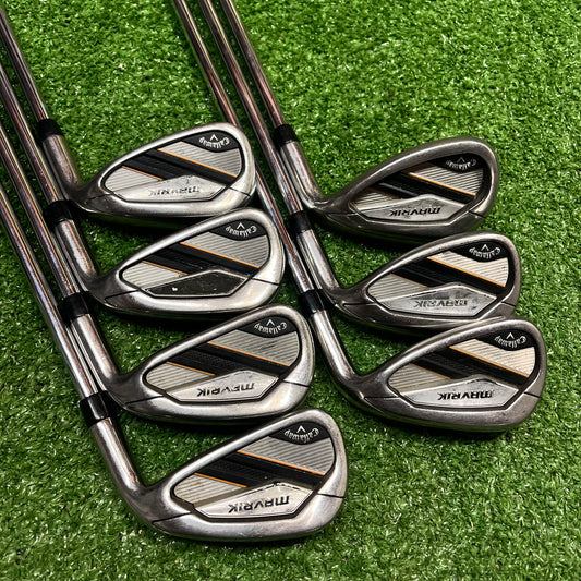 Callaway Mavericks Iron Set 5-PW+SW Steel Regular Flex RH