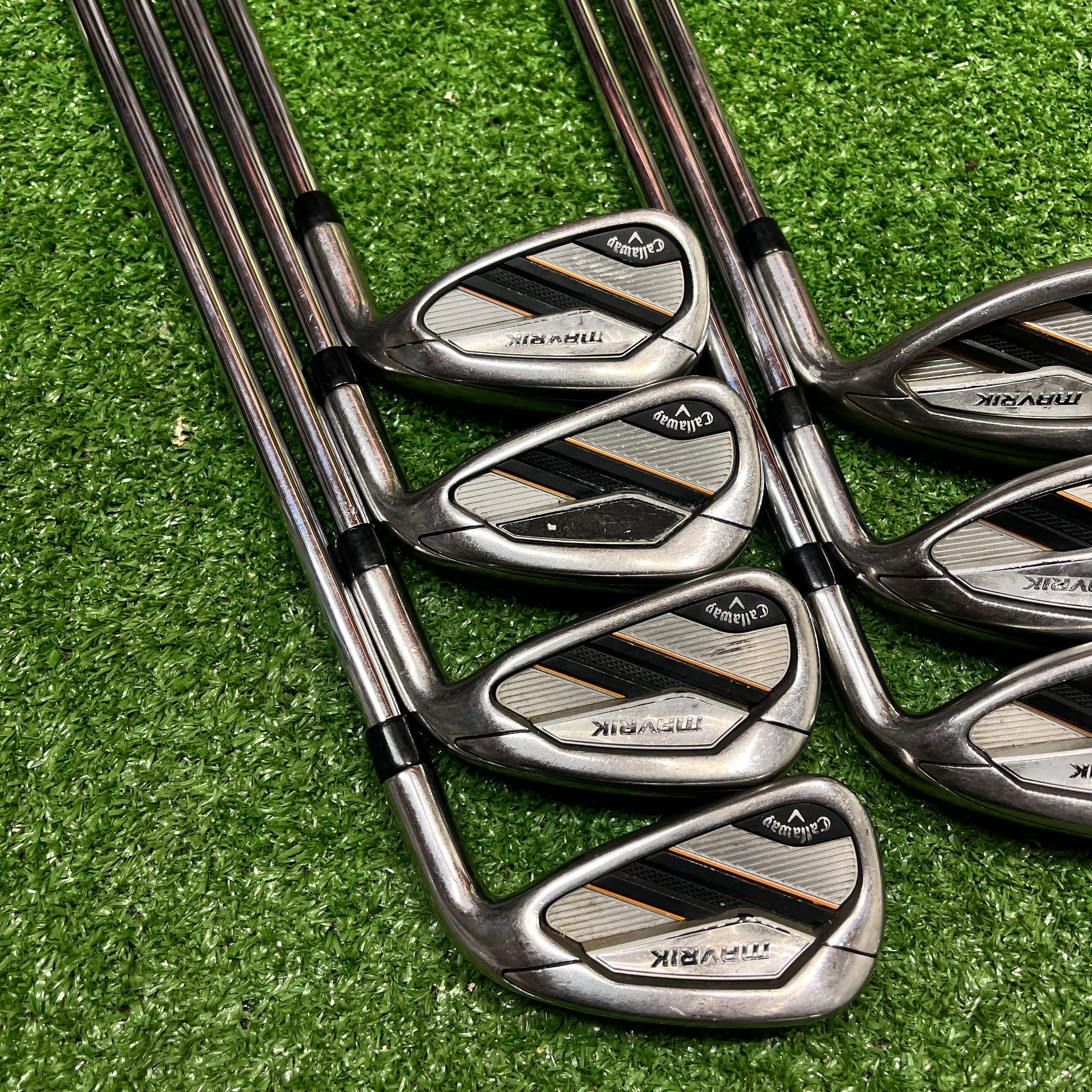 Callaway Mavericks Iron Set 5-PW+SW Steel Regular Flex RH