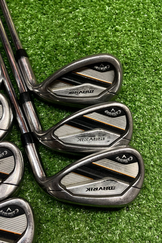 Callaway Mavericks Iron Set 5-PW+SW Steel Regular Flex RH