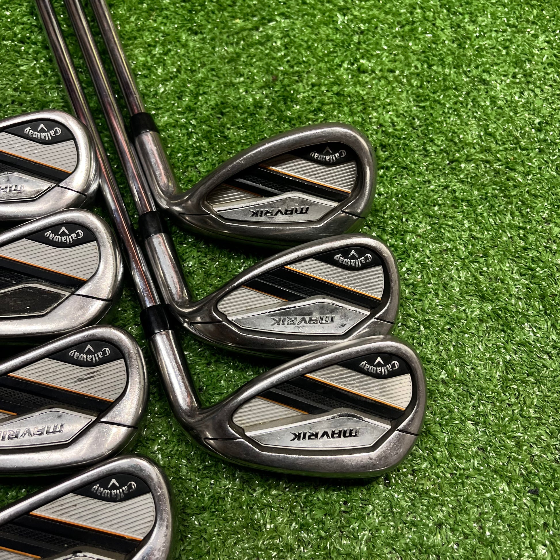Callaway Mavericks Iron Set 5-PW+SW Steel Regular Flex RH